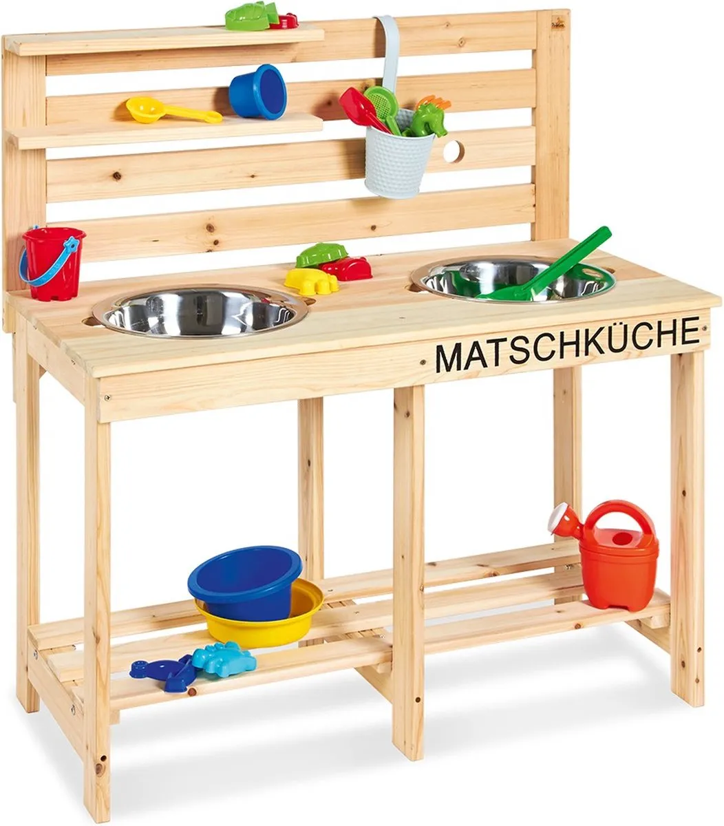 Pinolino Speelkeuken Zand En Water Paul Naturel
