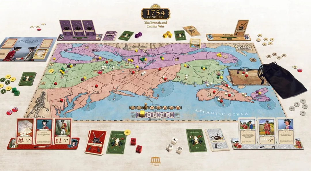 Academy Games 1754 Conquest The French and Indian War - Engelstalig