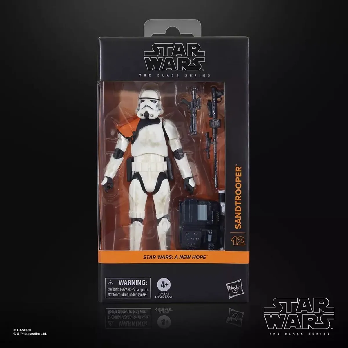 Hasbro Star Wars Black Series Sandtrooper Action Figuur 15cm - Multi - afbeelding 5 van 6