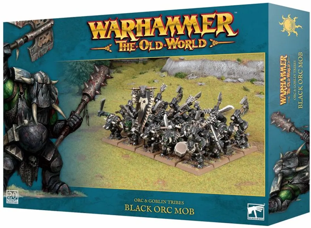 Games Workshop Warhammer The Old World Black Orc Mob 09-13
