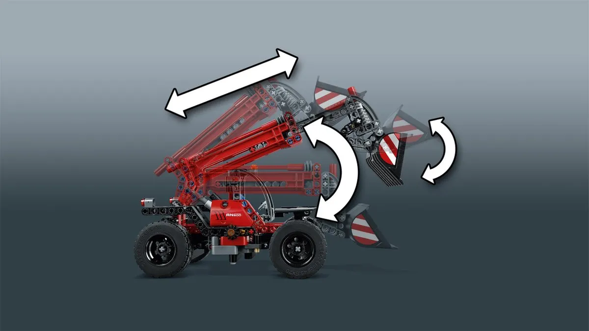LEGO Technic Verreiker 42061 - 260 Onderdelen - Zwart - afbeelding 6 van 6