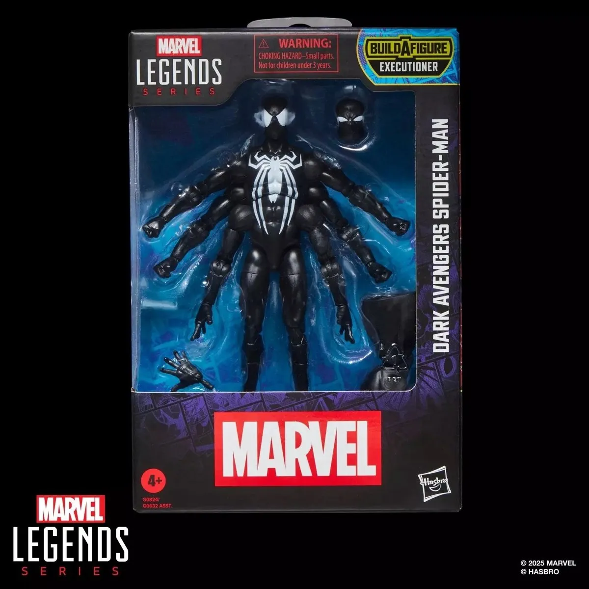 Hasbro Marvel Legends Dark Avengers Spider-Man - 15cm - Multicolor