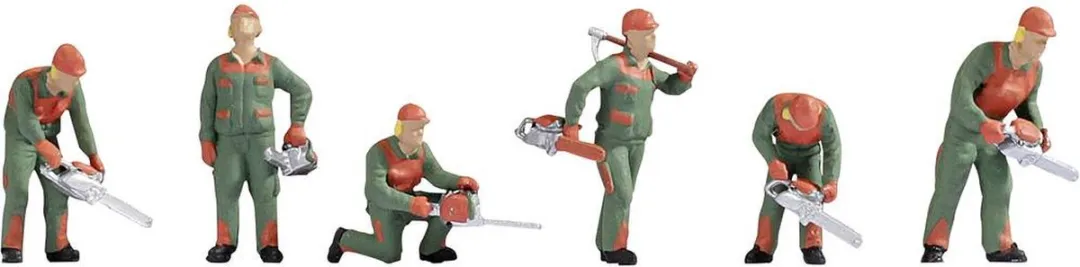 Noch 0036061 N Bosbouwarbeiders Figuren
