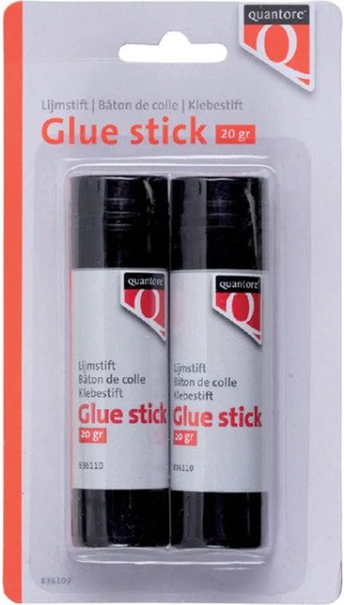 Quantore Lijmstift 12 Stuks - Wit