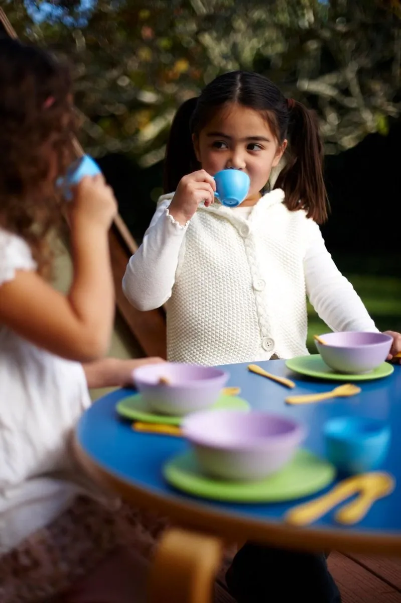 Green Toys Eet Servies - Groen