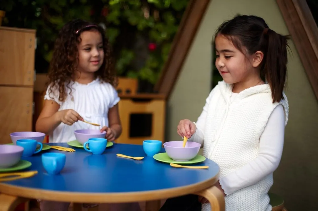 Green Toys Eet Servies - Groen