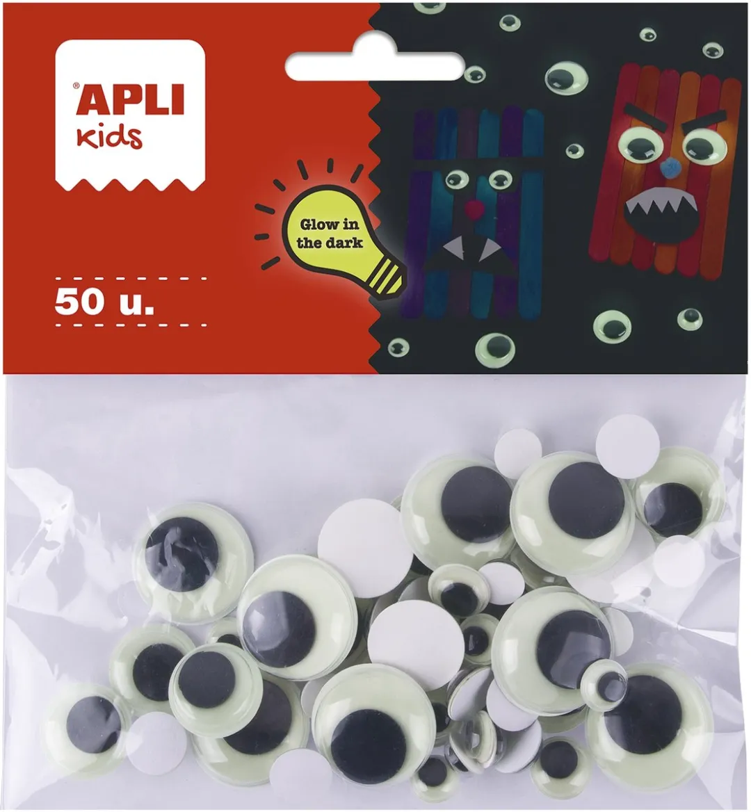 Apli Kids Knutselogen Glow-in-the-Dark