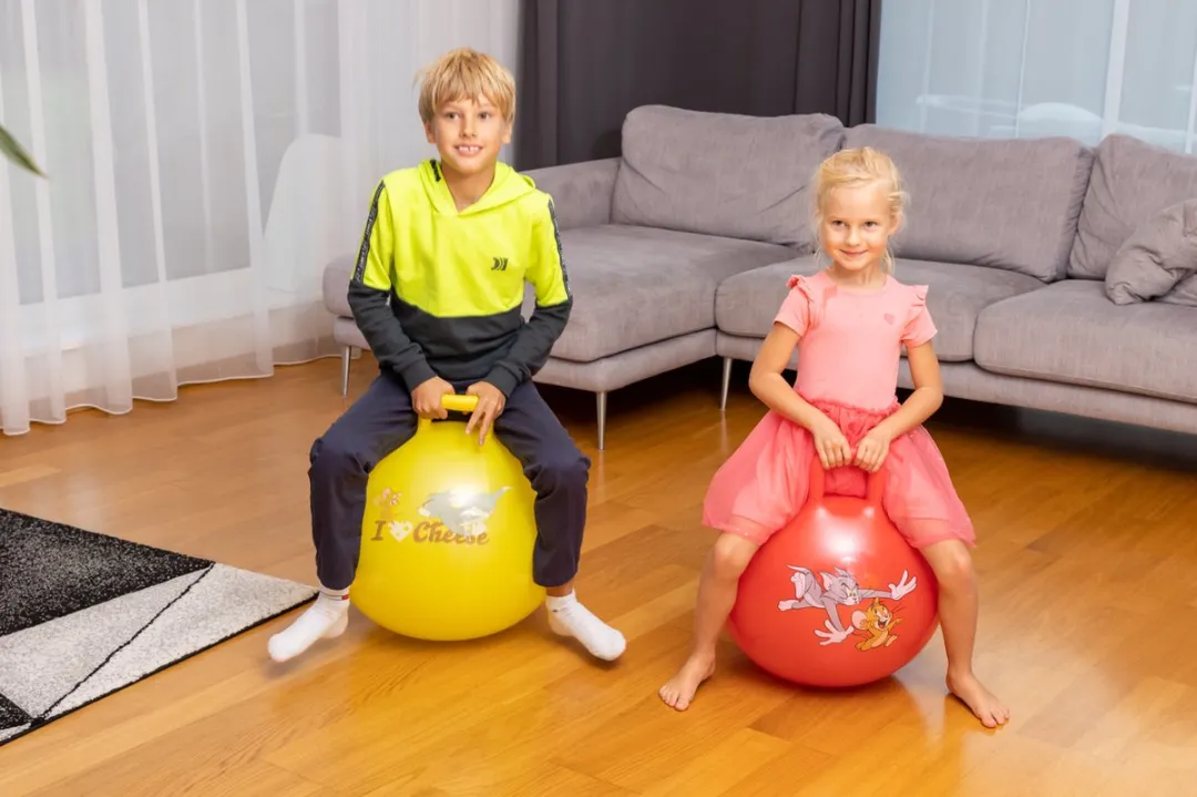 VTOYZ-GERARDOS Toys Fun Ball Looney Tunes Skippybal - 45cm Geel - 100kg