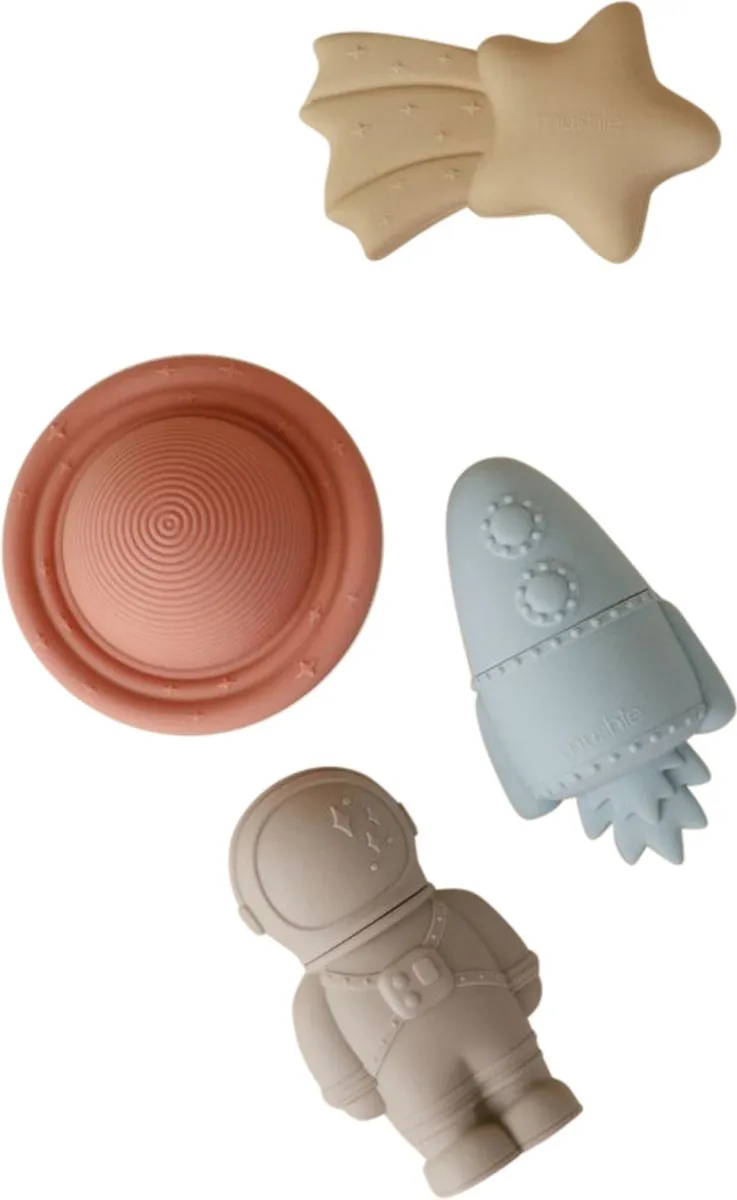 Mushie Bad Set 4-delig - Multicolor