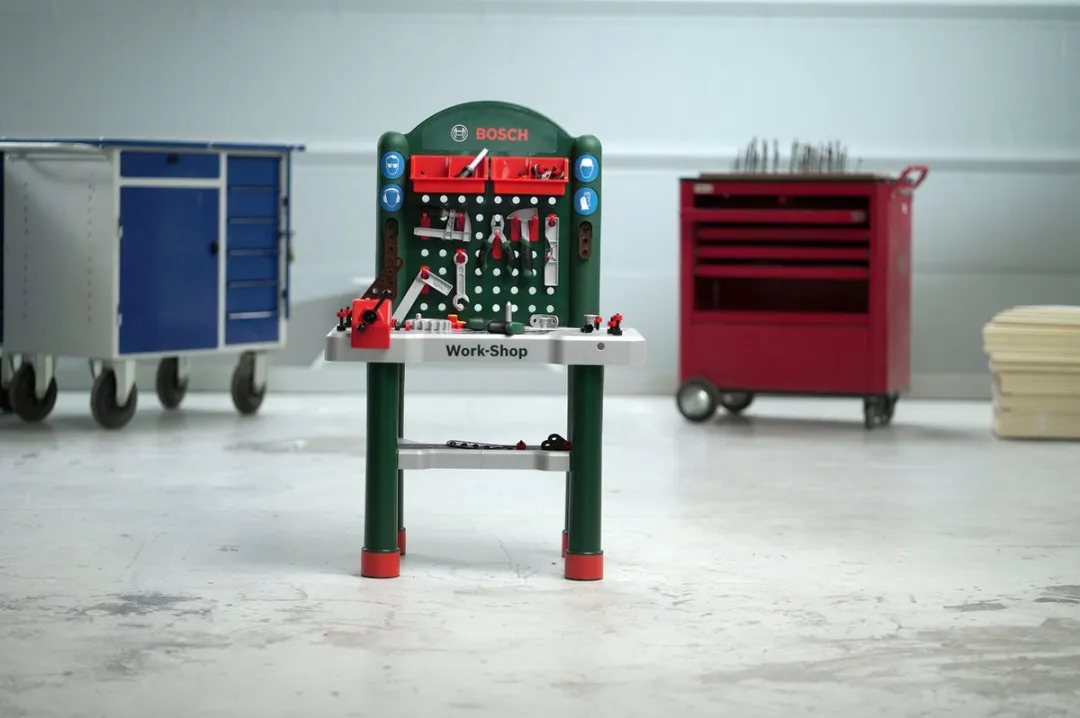 Klein Toys Bosch Werkplaats - 82 Onderdelen Multicolor