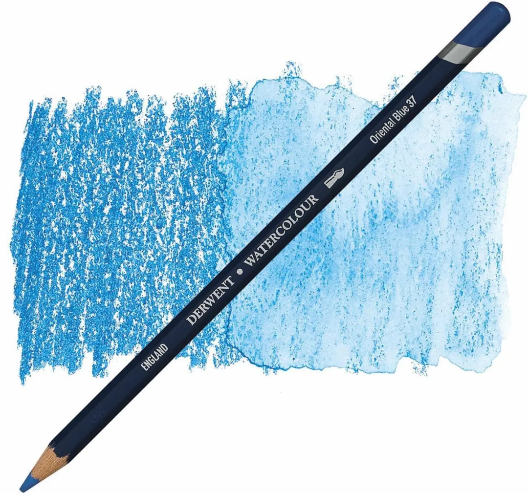 Derwent Watercolour Potlood Oriental Blue 37