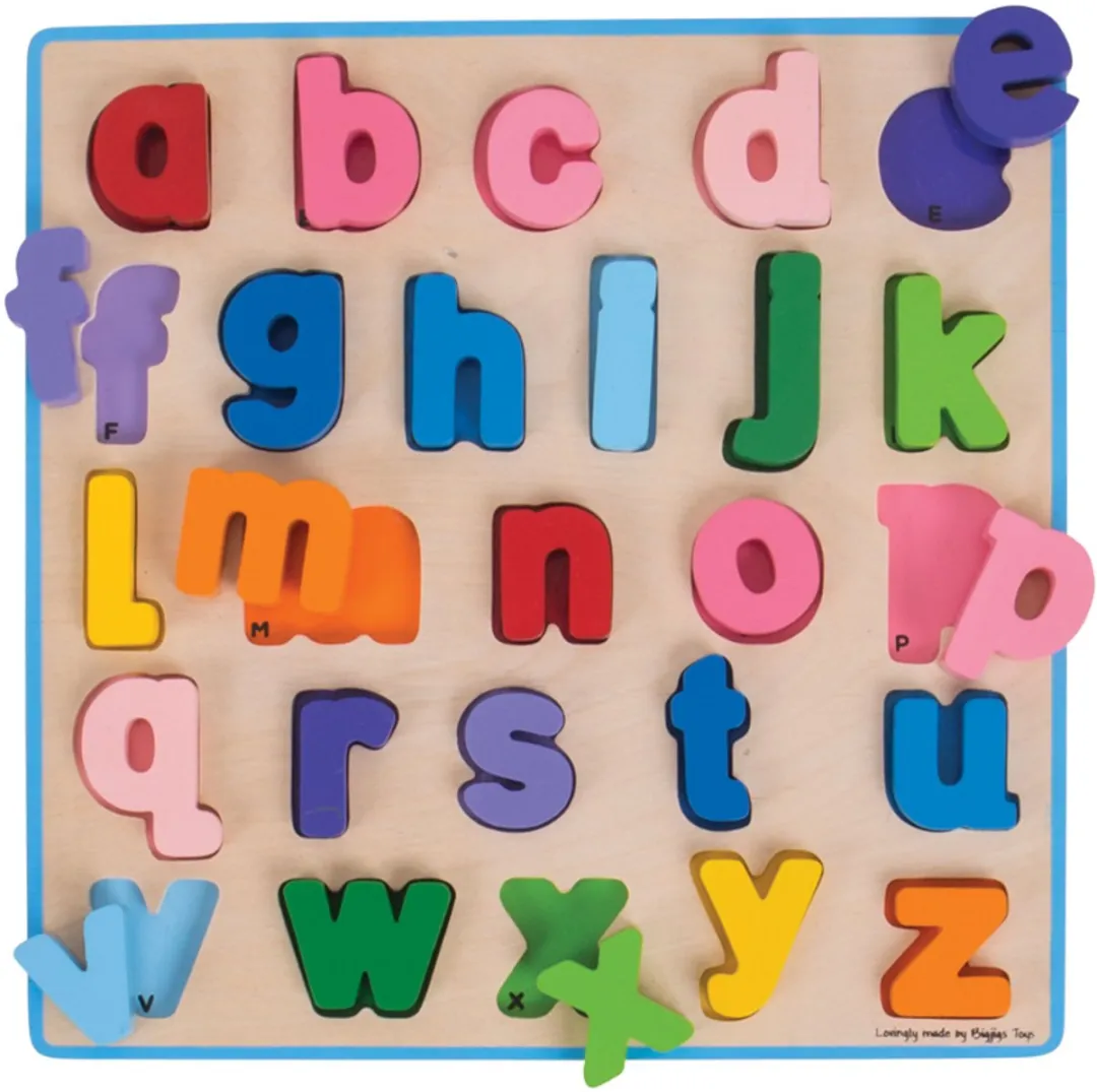 BIGJIGS Alfabetpuzzel BB106 - 1000 Stuks - Multicolor