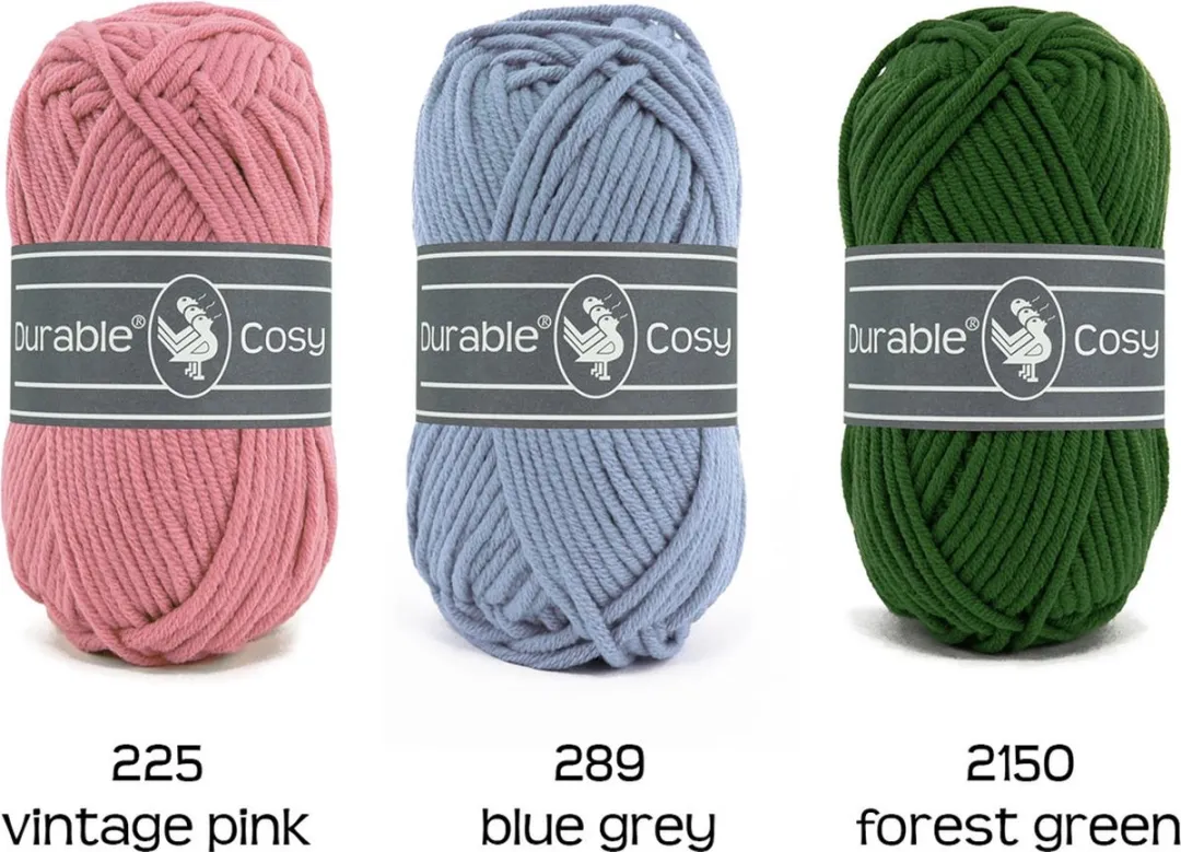 Durable Cosy Garen - Blue Grey