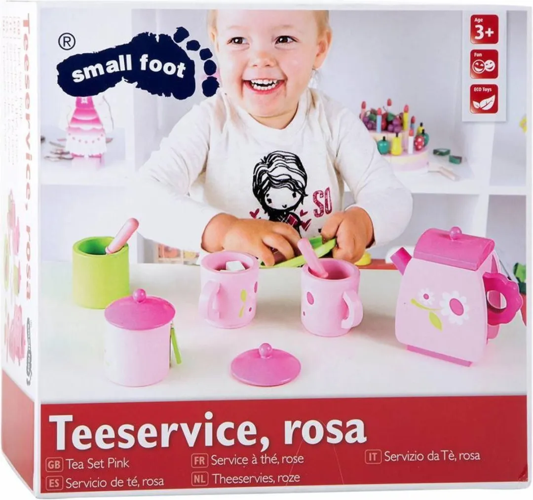 Small Foot Houten Theeservies 17-delig