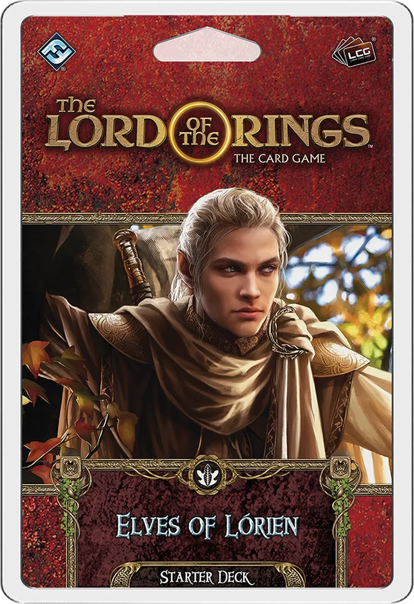 Fantasy Flight Games Lord of the Rings LCG Elves of Lorien Starter Deck FFGMEC10