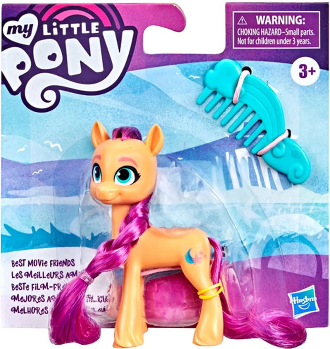Hasbro My Little Pony Best Movie Friends - 10cm - Verschillende kleuren