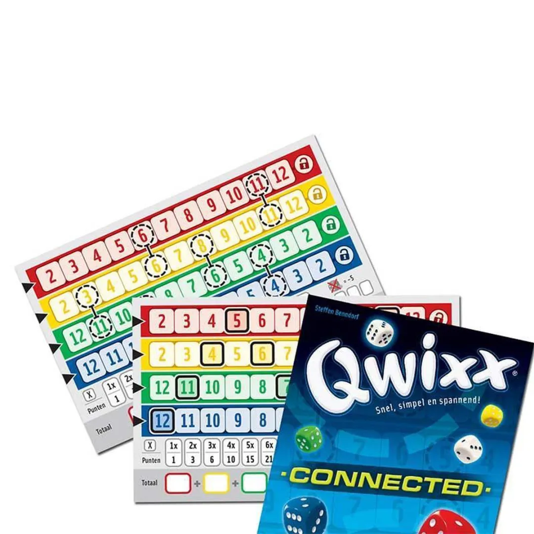 White Goblin Games Qwixx & Qwixx Connected Voordeelbundel - 2-4 Spelers
