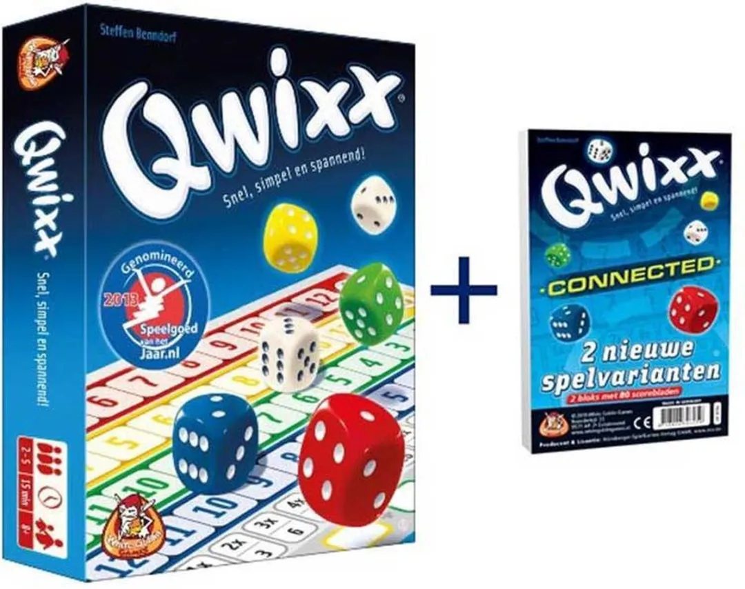 White Goblin Games Qwixx & Qwixx Connected Voordeelbundel