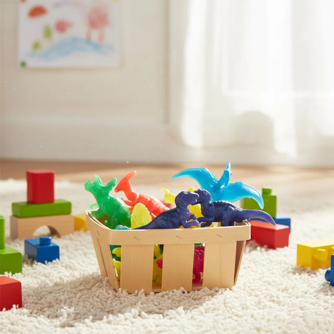 Eddy Toys Uittrekbaar Dino Speelgoed 33557 - 6 Stuks Multicolor