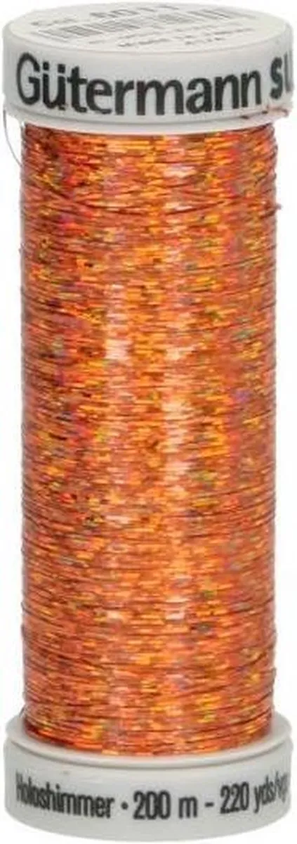 Gutermann Sulky Holo 200m Machine Borduurgaren - Zwart/Grijs/Wit