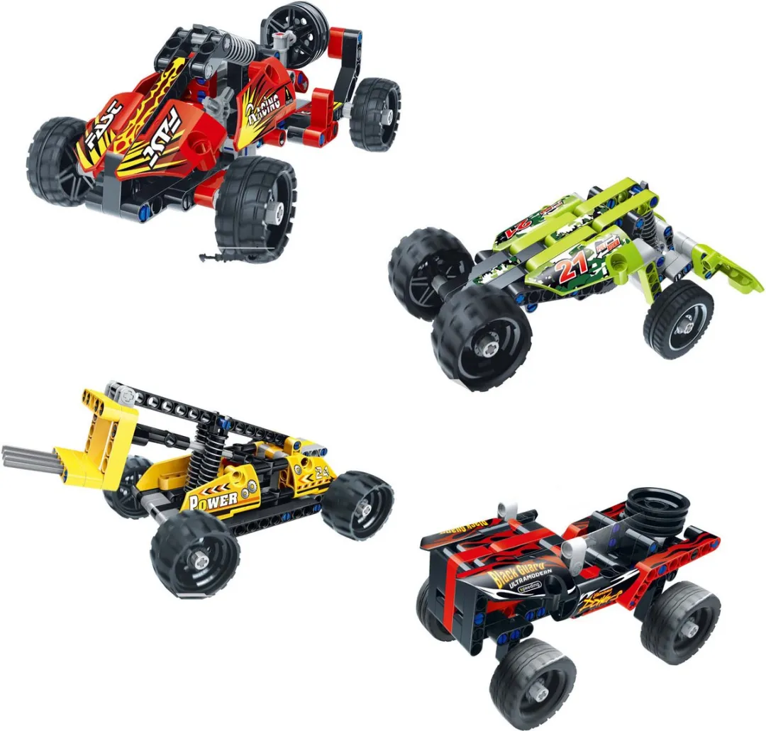 Eddy Toys Gearbox Bouwset Raceauto 127 Stuks