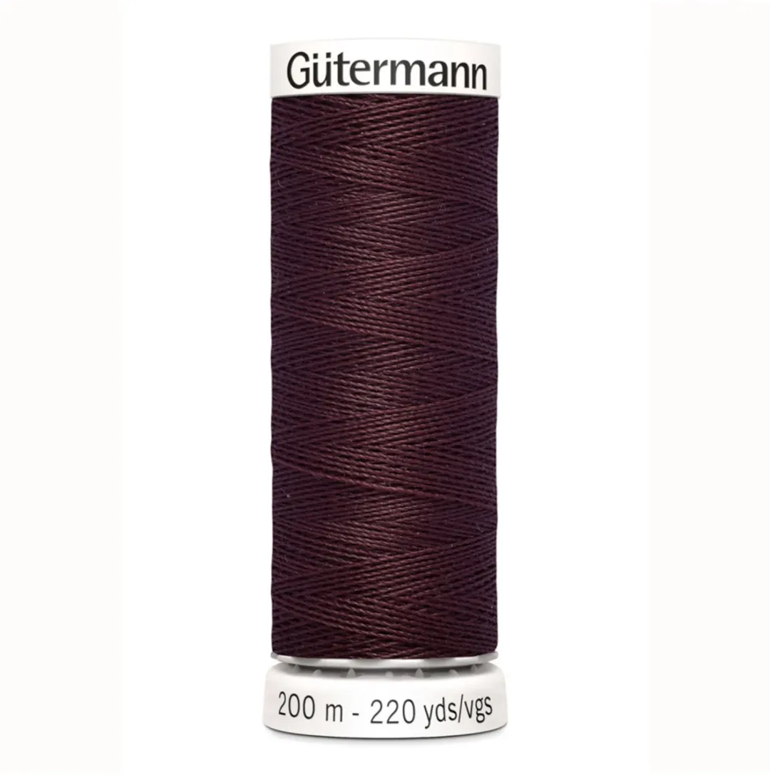Gutermann Polyester Naaigaren 200m - Bruin