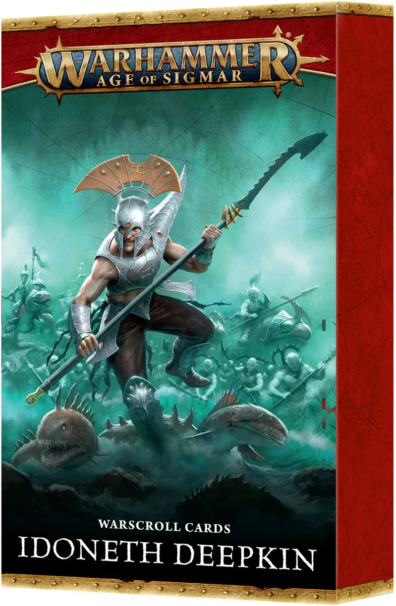 Games Workshop Warhammer Age of Sigmar Idoneth Deepkin Warscroll Cards 87-02