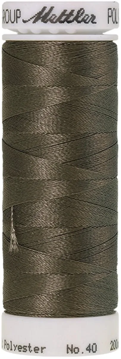 Amann Mettler Polysheen Borduurgaren 776 - Bruin - 200m