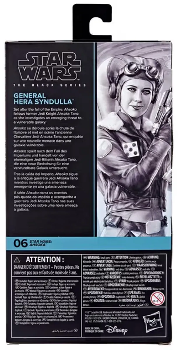 Hasbro Ahsoka Black Series Hera Syndulla Actiefiguur 15cm - Multi