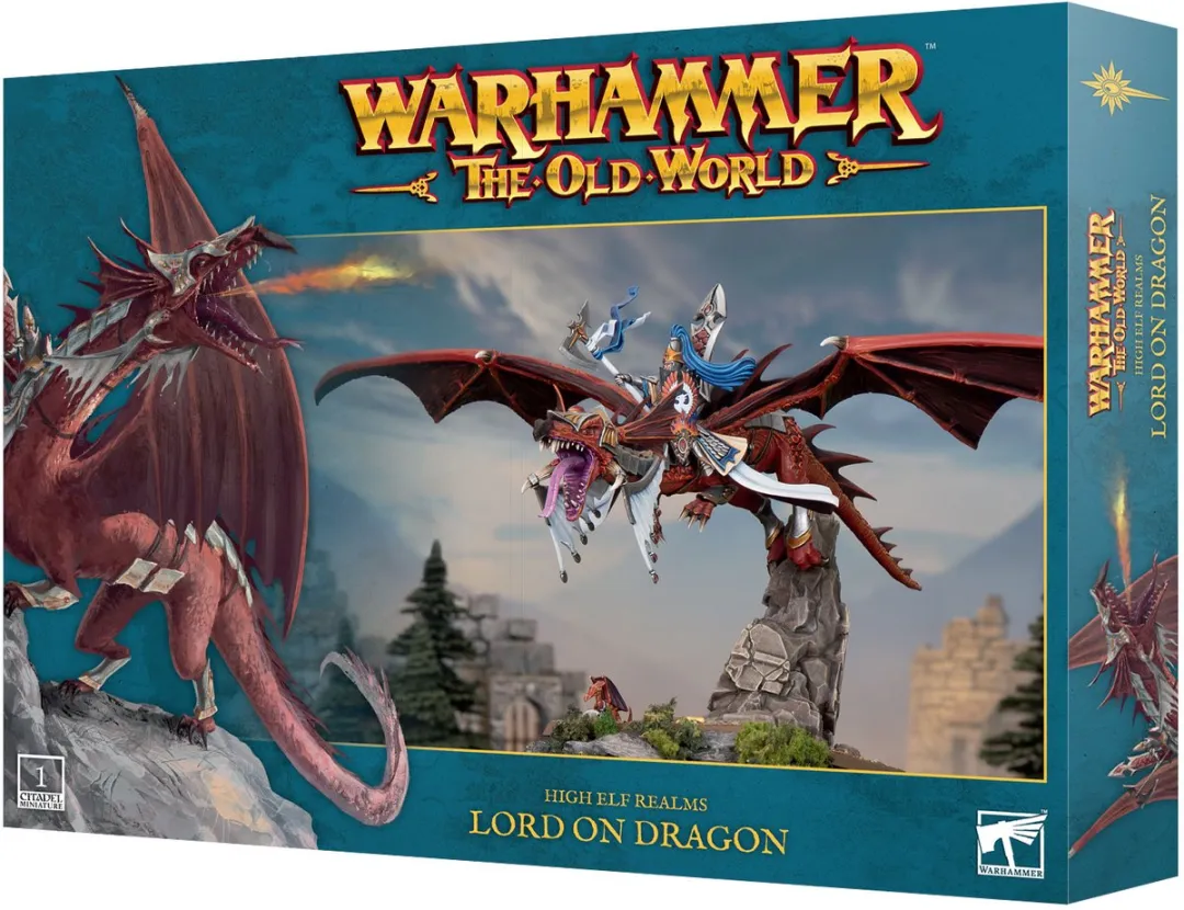 Games Workshop High Elf Realms Lord op Draak