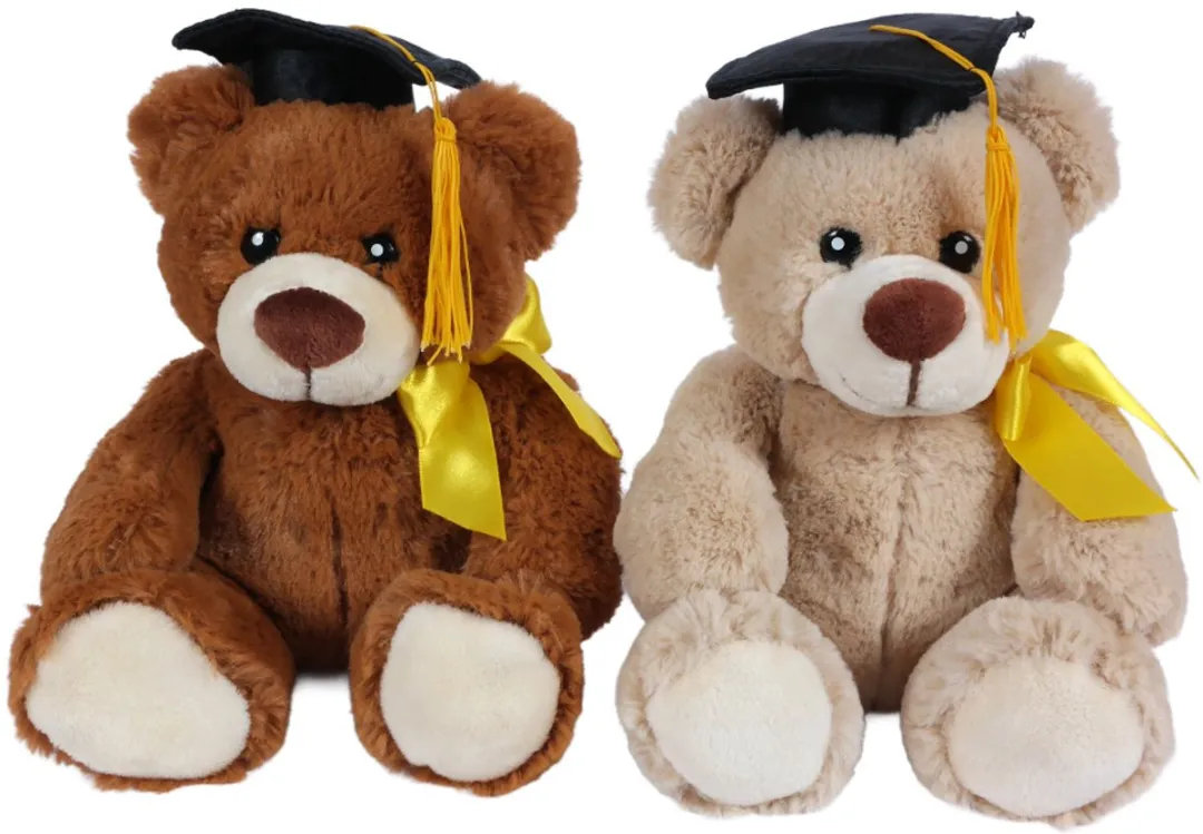 PIA Soft Toys Afstudeerberen Knuffels