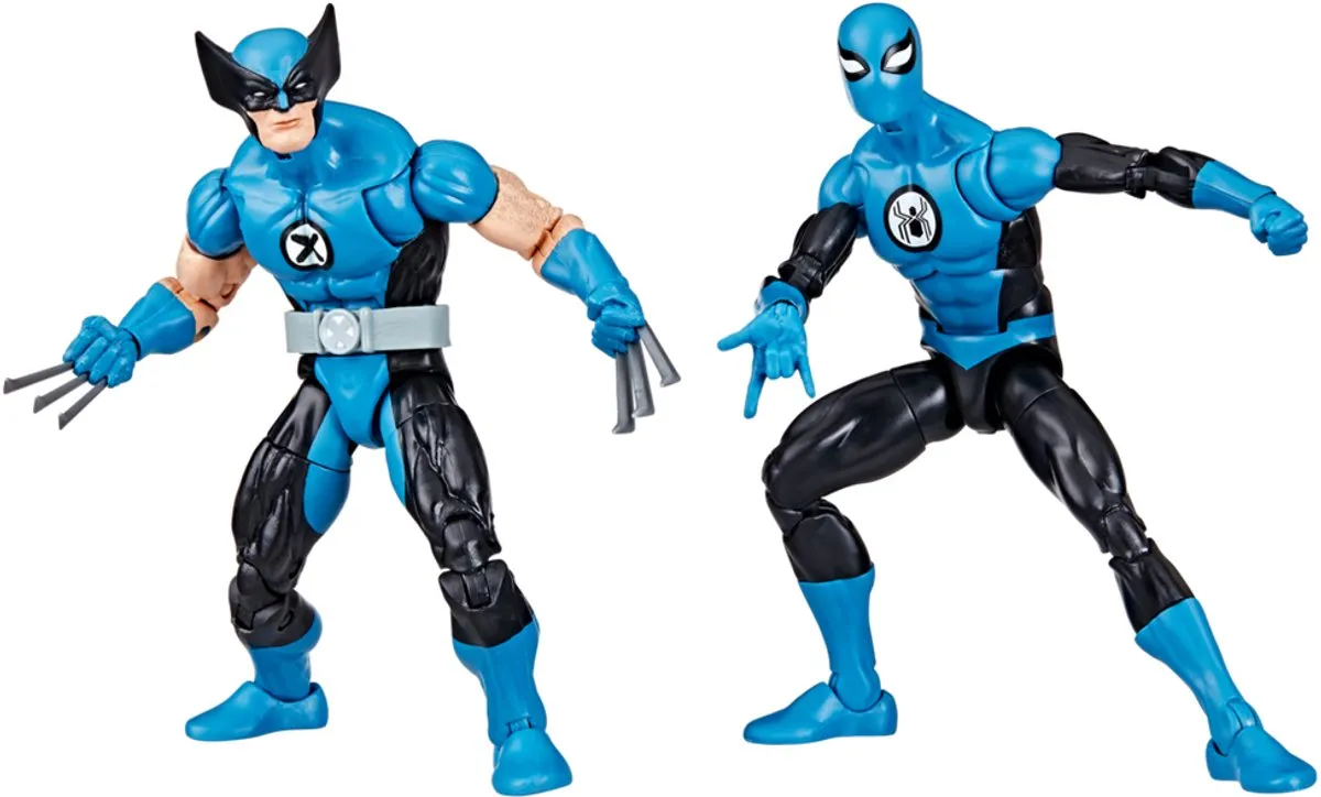 Hasbro Marvel Legends Wolverine & Spider-Man 15cm Action Figuur - 2 Stuks