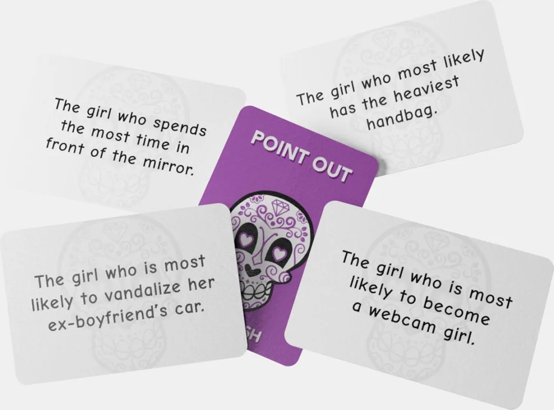 MadWish Girls Truth or Dare Kaarten MPP3911 - 540 Opdrachten