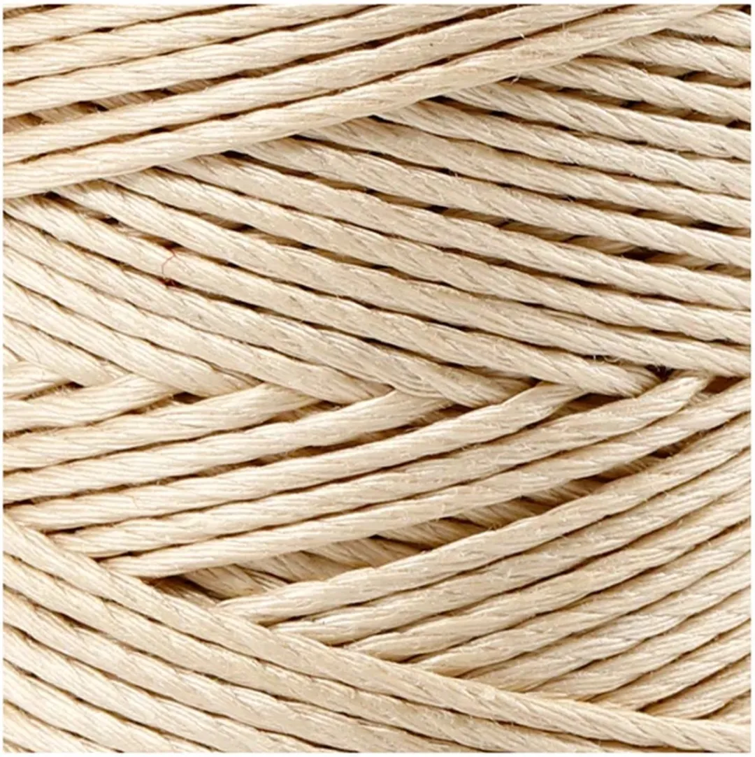 Creativ Company Bamboekoord 1mm Off-white 65m