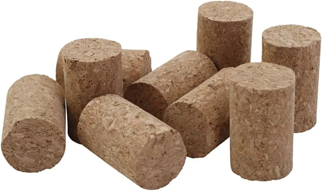 Creativ Cilindrische Kurken 100x - 4x2cm - Bruin
