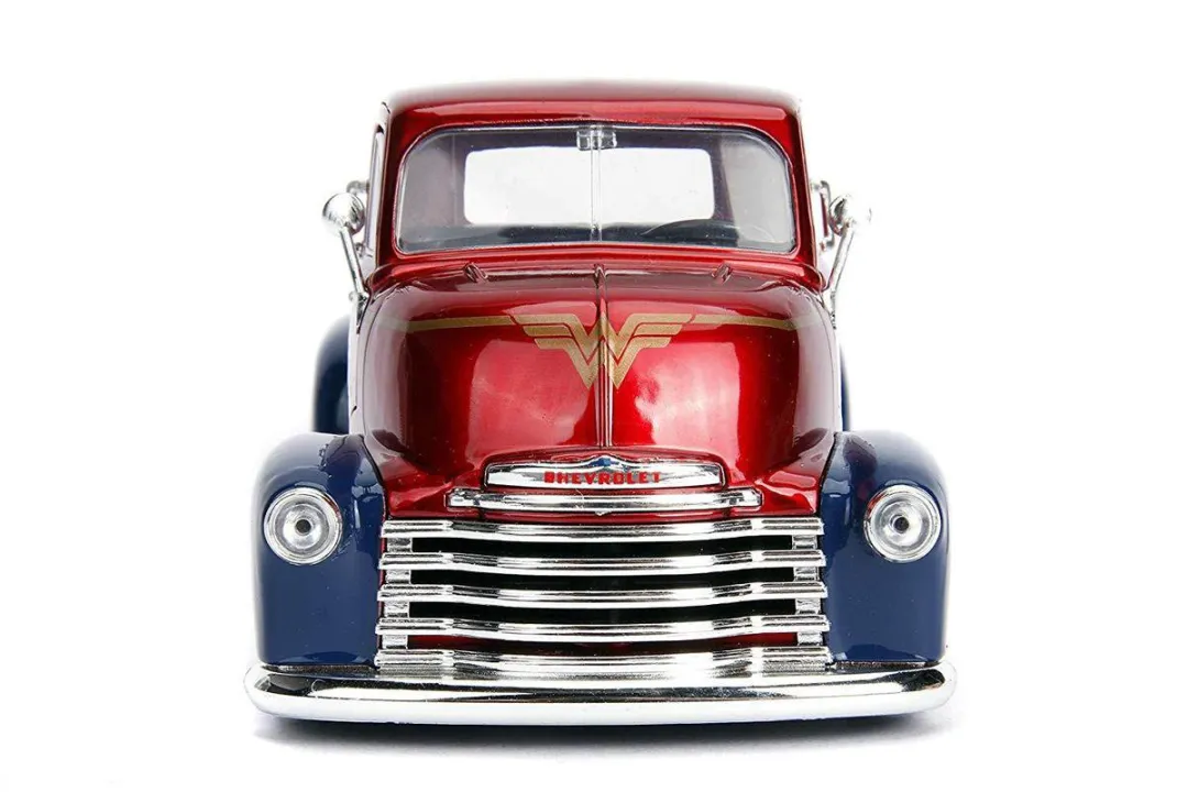 Jada Toys 1952 Chevy Coe Pickup Wonder Woman DC Comics Bombshells 1:24 - 30453