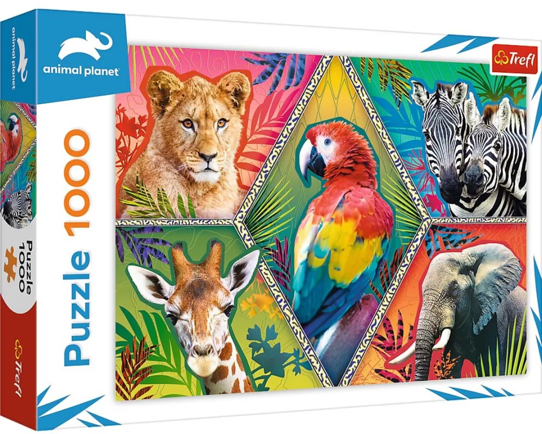 Trefl Animal Planet Puzzel Exotische Dieren 1000 Stuks