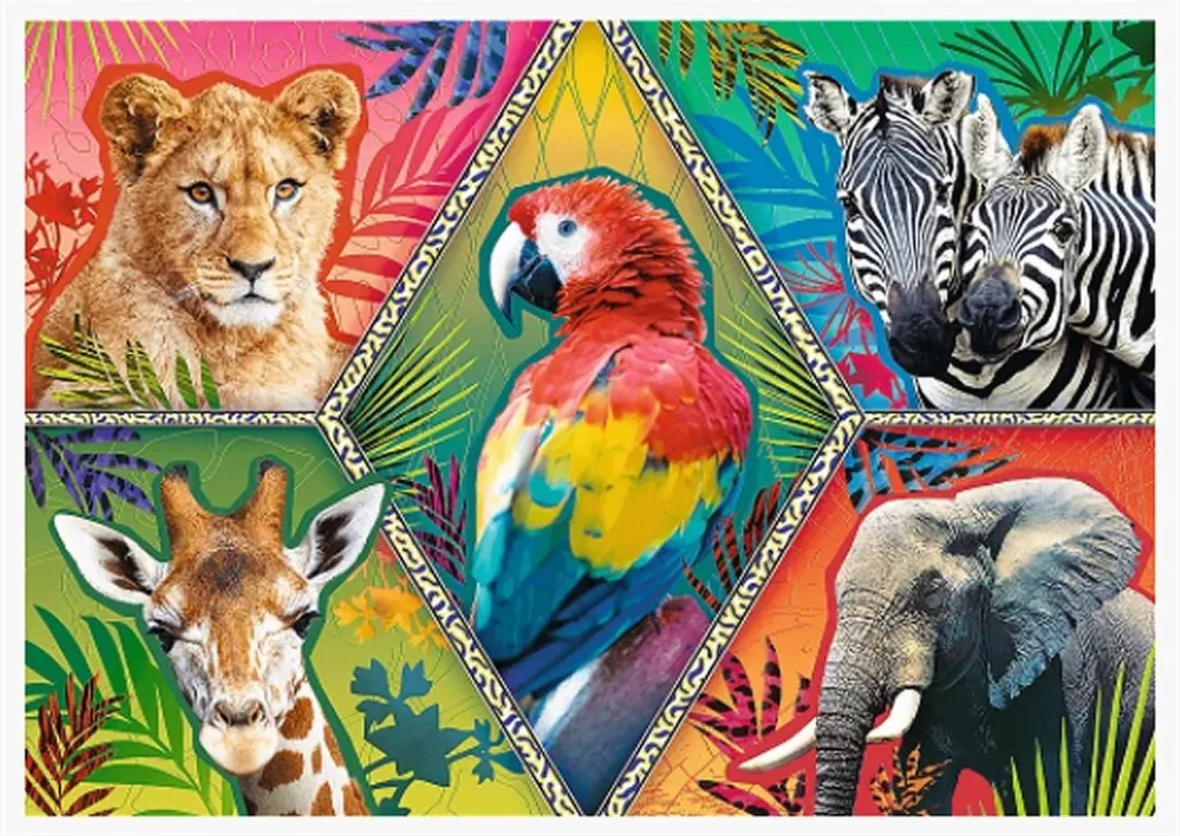 Trefl Animal Planet Puzzel Exotische Dieren 1000 Stuks - Multicolor