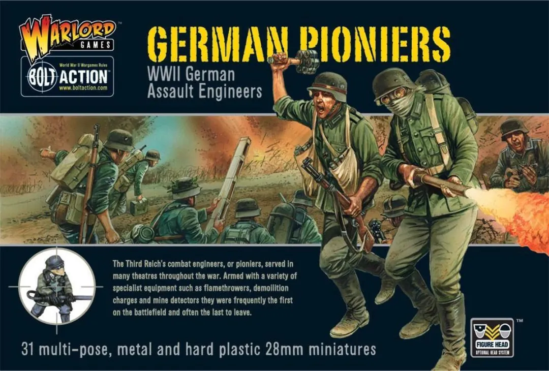 Warlord Games Bolt Action German Pioniers 31 Stuks