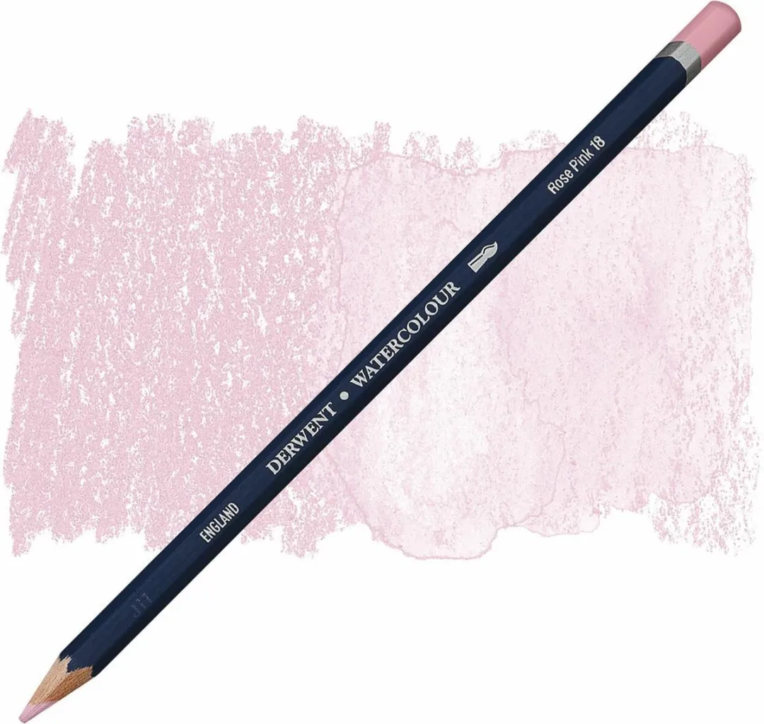 Derwent Watercolour Potlood Rose Pink