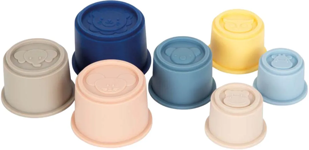 Small Foot Siliconen Stapelbekers