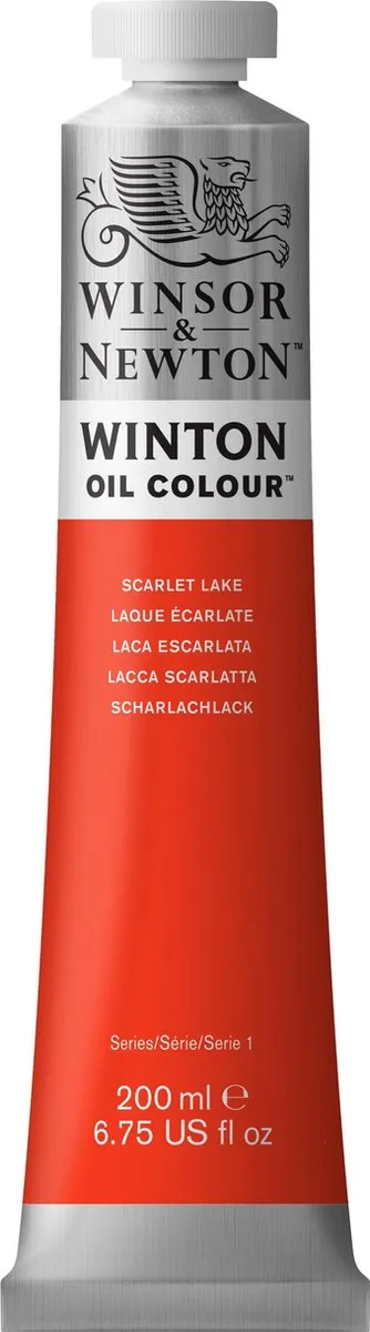 Winsor & Newton Winton Olieverf Scarlet Lake 200ml
