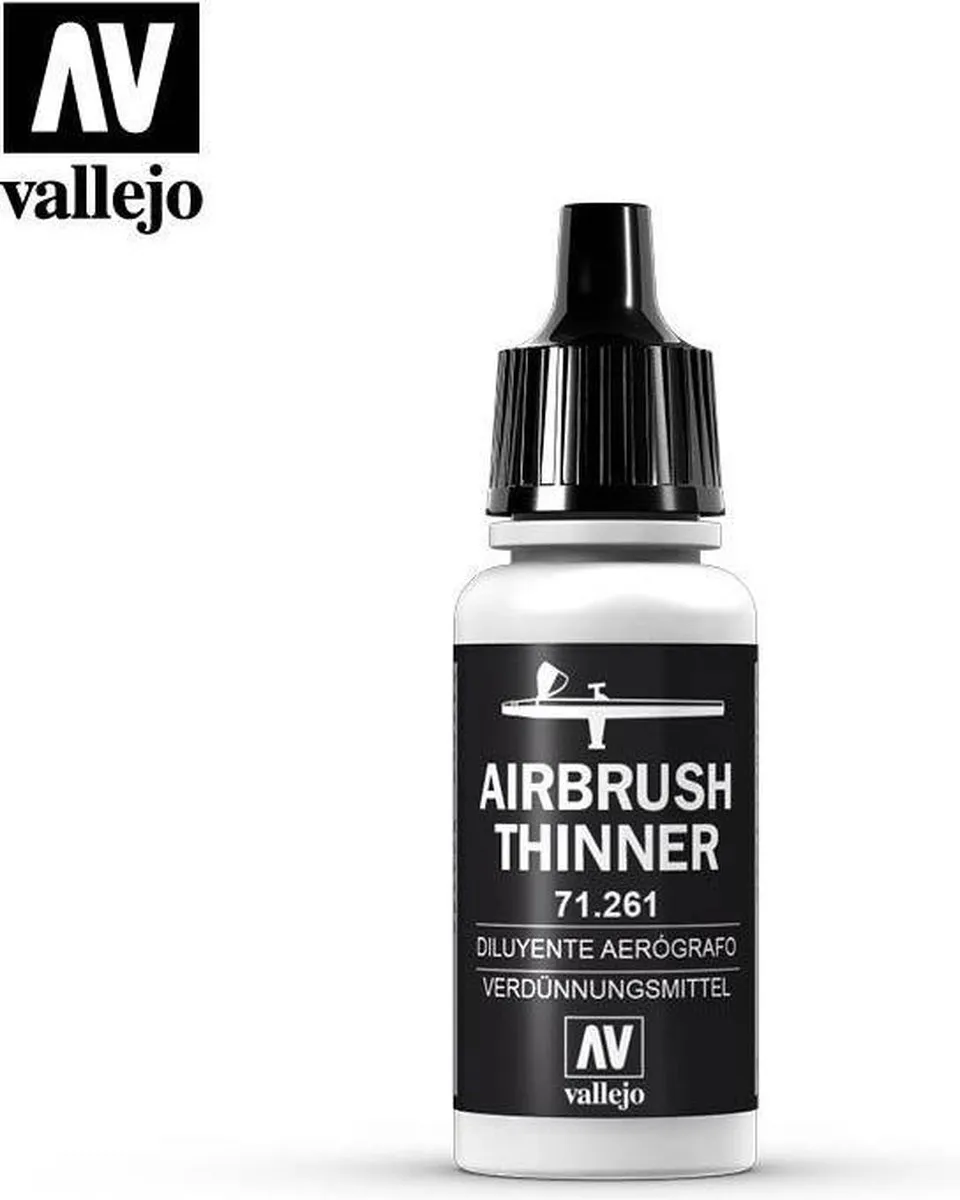 Vallejo Hobbyverf Airbrush Thinner 18ml