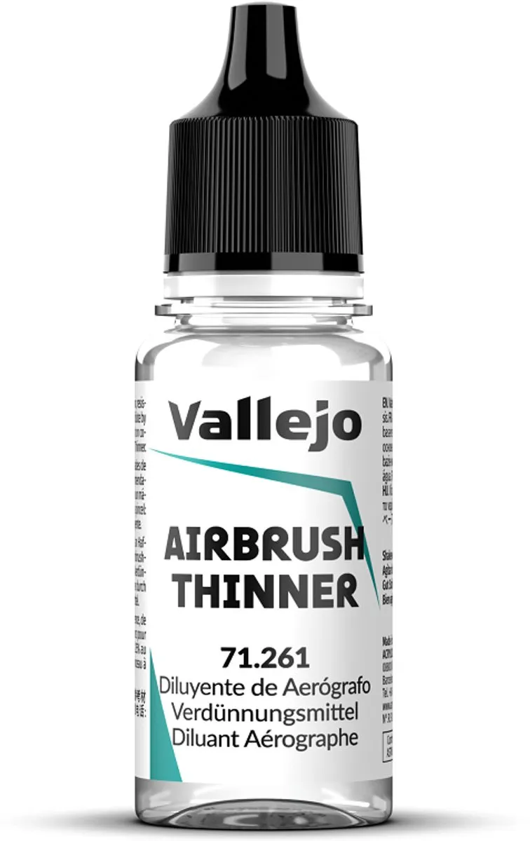 Vallejo Hobbyverf Airbrush Thinner 18ml