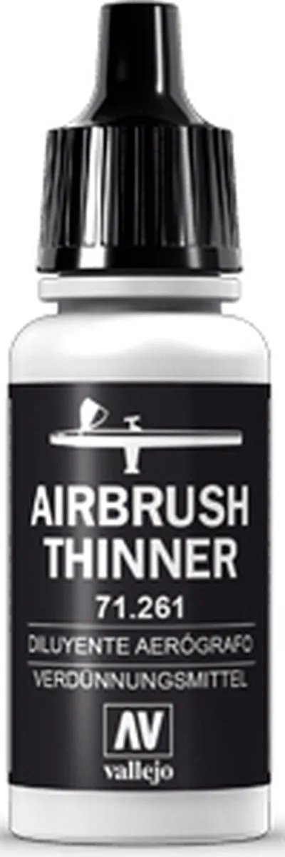 Vallejo Hobbyverf Airbrush Thinner 18ml