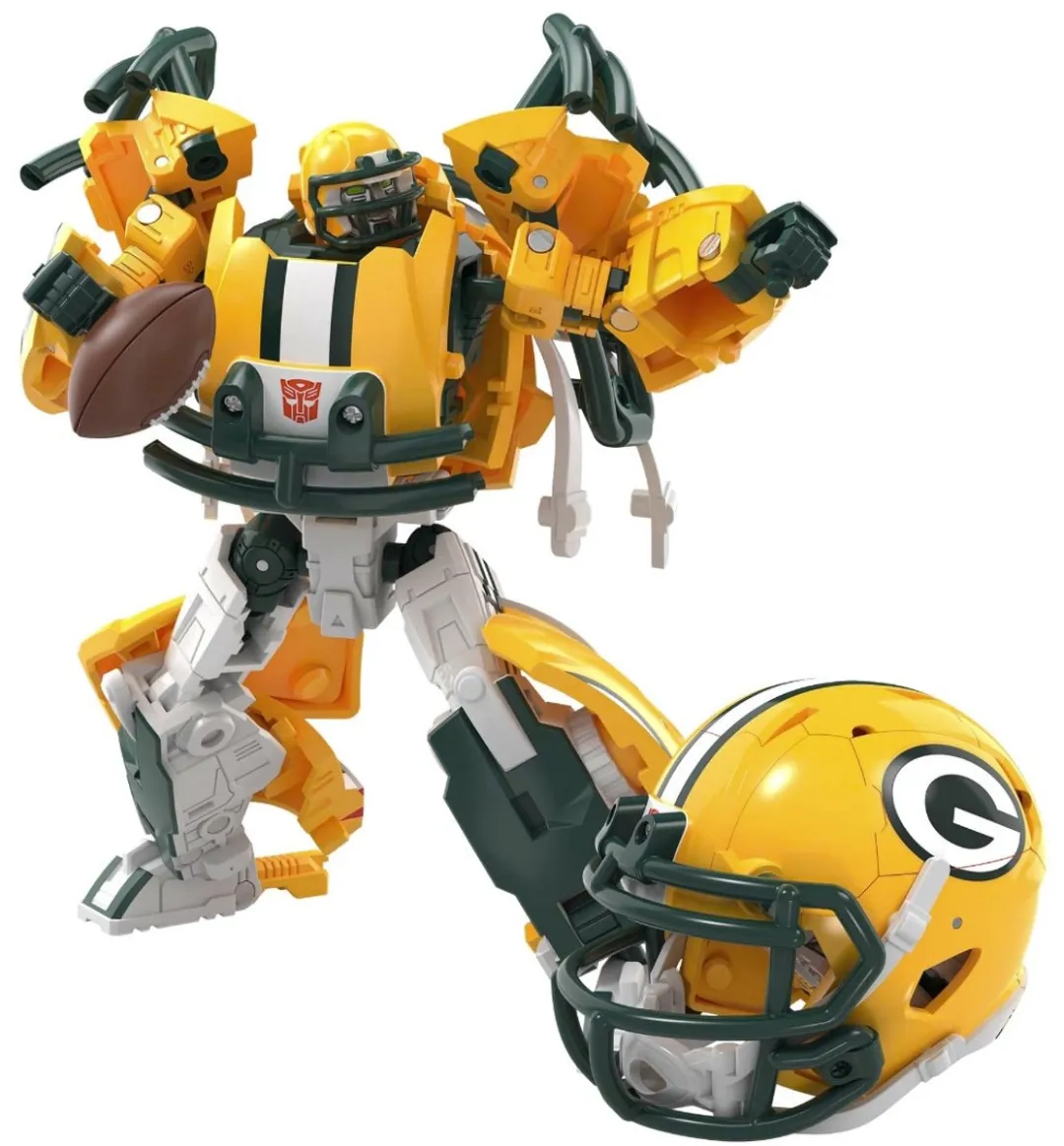 Hasbro Transformers X NFL Packers Tundra Prime