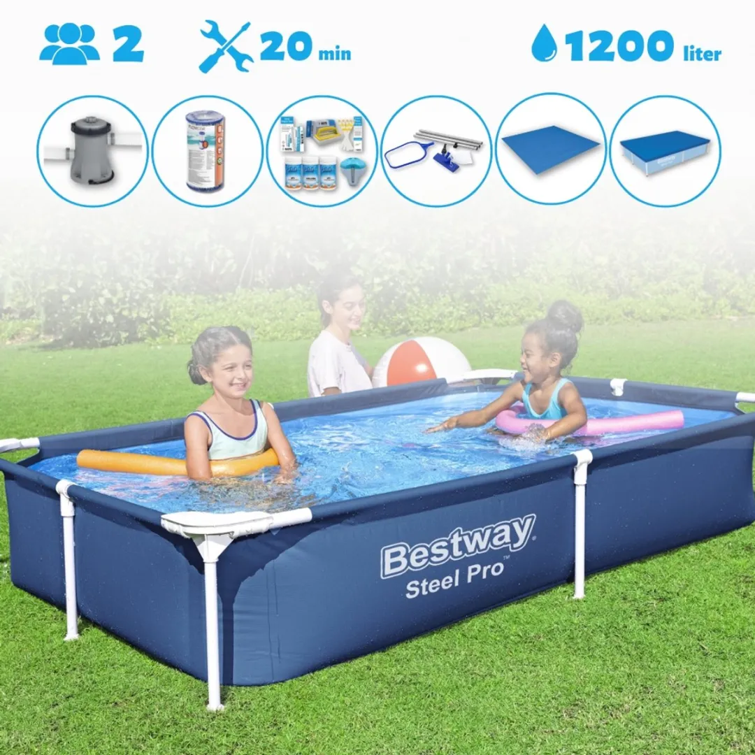 Bestway Zwembad 221x150x43cm