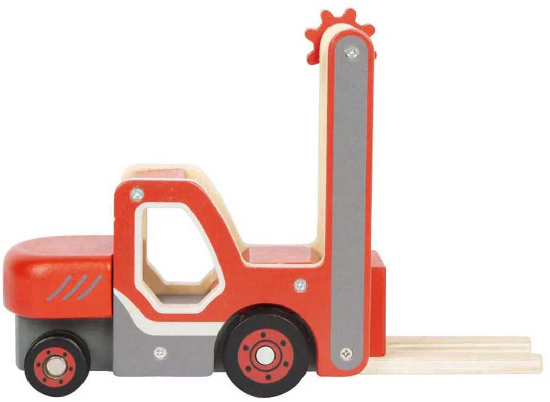 Small Foot Houten Heftruck 12636 - Multi kleuren