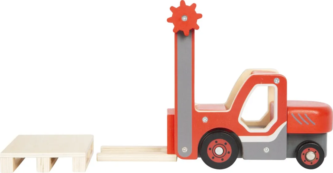 Small Foot Houten Heftruck 12636 - Multi kleuren