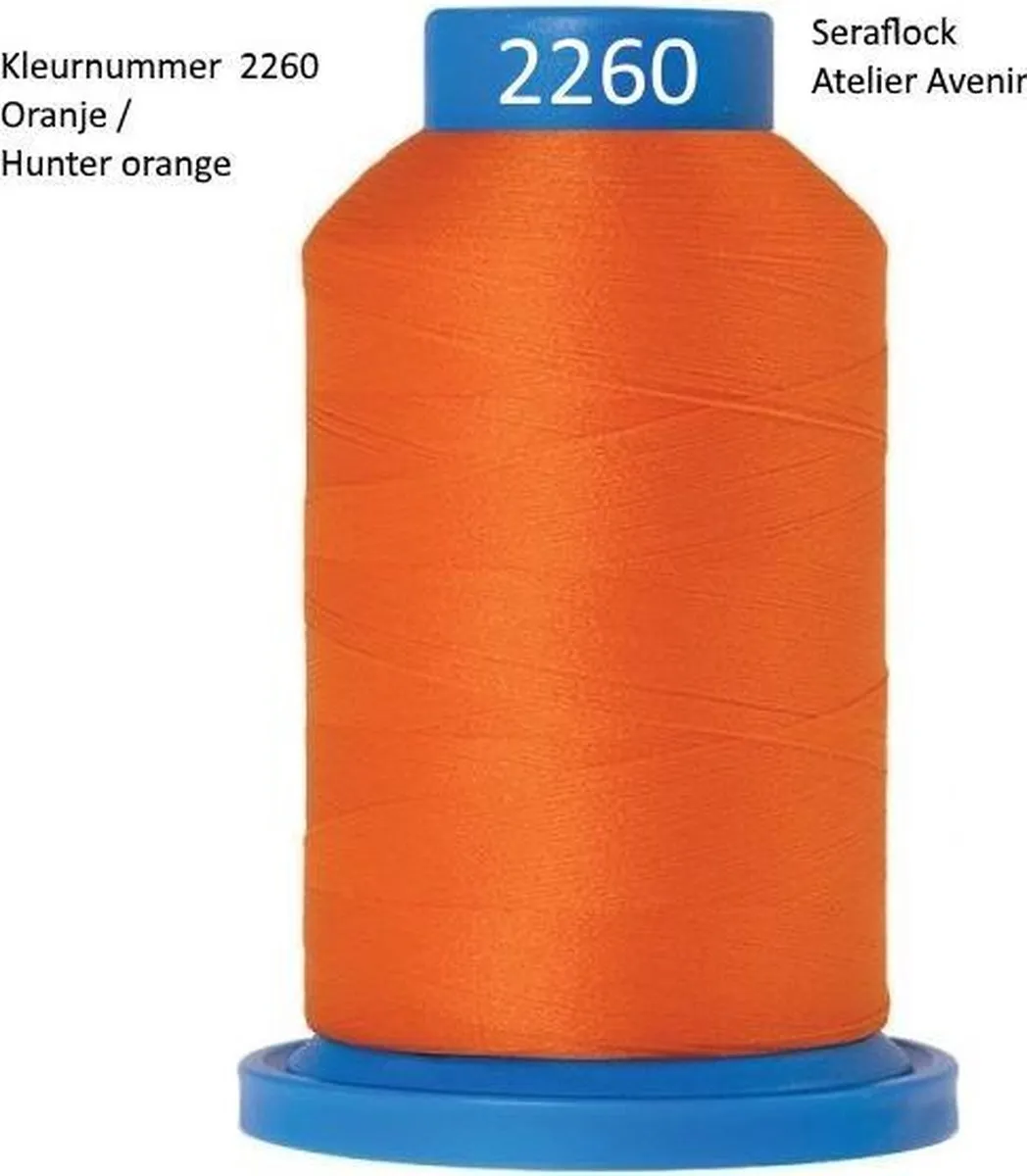 Amann Mettler Seraflock 1000mt Lockgaren - Jager Oranje